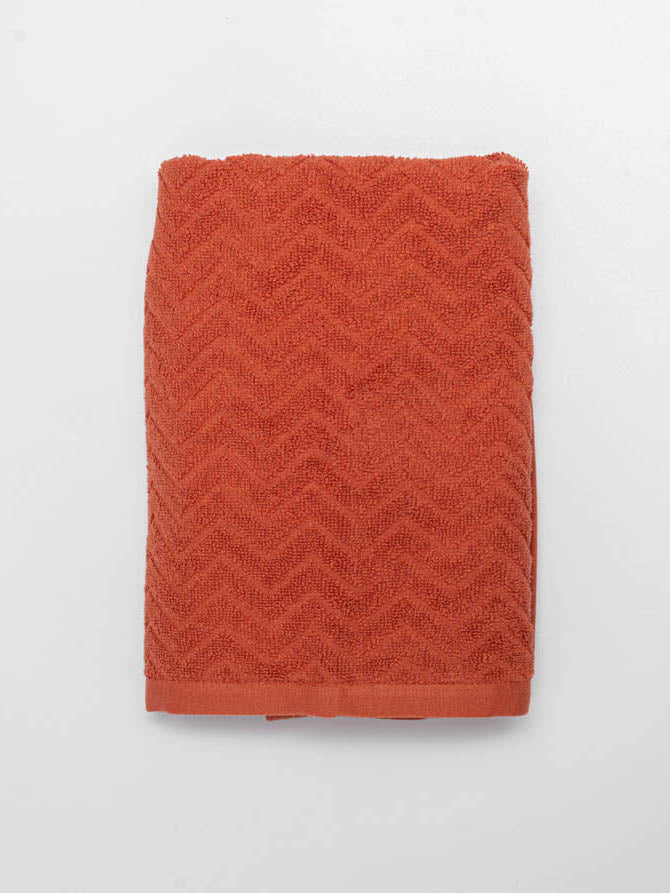 Paloma Terracotta towel