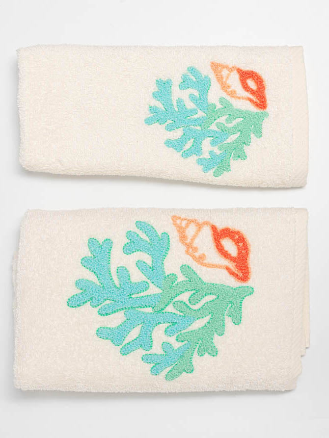 Coral towel
