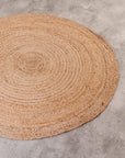 Symmetry Living Jute Braid Rug-Round