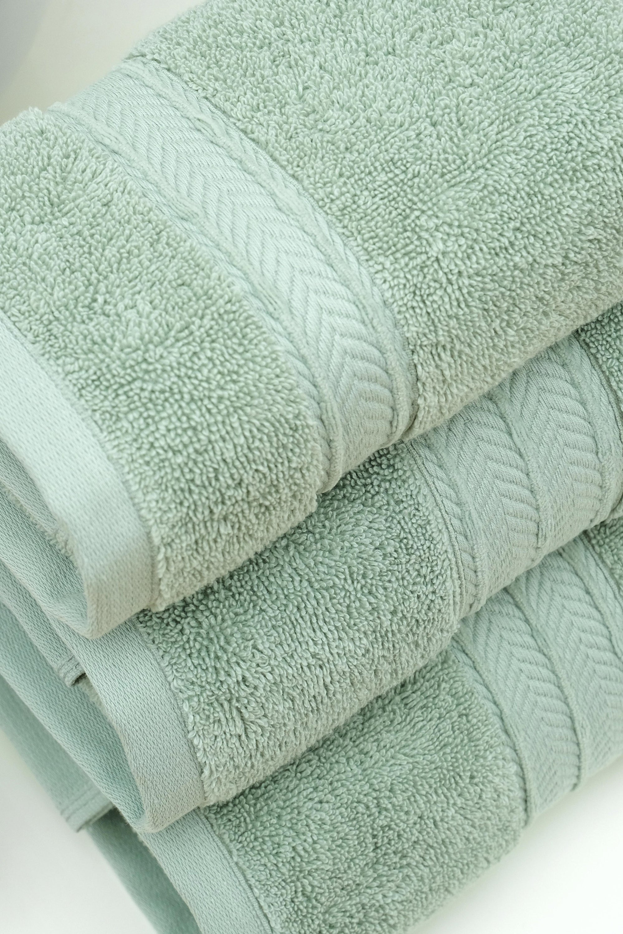 Towels Set of 3 pcs Lisbon mint