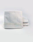 3pc Margarita Lace Cream Towel Set