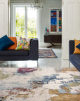 ΧΑΛΙ ASIATIC LONDON NOVA MUSTARD MULTI - 120cm x 170cm-1