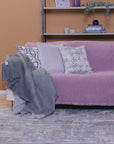 Onda Purple Throw