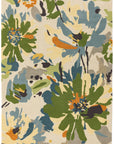 ΧΑΛΙ ASIATIC LONDON REEF FLORAL GREEN MULTI RF11-0