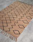 JUTE CARPET GEOMETRICO - 160cm x 230cm
