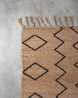 GEOMETRICO JUTE CARPET - 130cm x 190cm