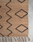 GEOMETRICO JUTE CARPET - 130cm x 190cm