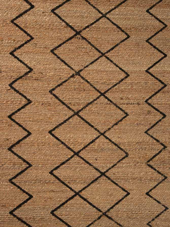 JUTE CARPET GEOMETRICO - 160cm x 230cm