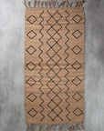 JUTE CARPET GEOMETRICO - 160cm x 230cm