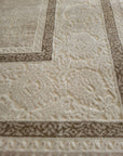 ΧΑΛΙ VELVET VINTAGE 9886/Cream - ΣΕΤ ΚΡΕΒΑΤΟΚΑΜΑΡΑΣ-1