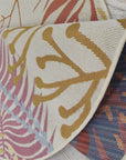 ΧΑΛΙ LEAVES 054/W - 135cm x 190cm-1
