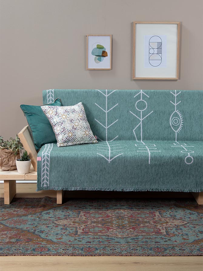 Berber Mint Throw
