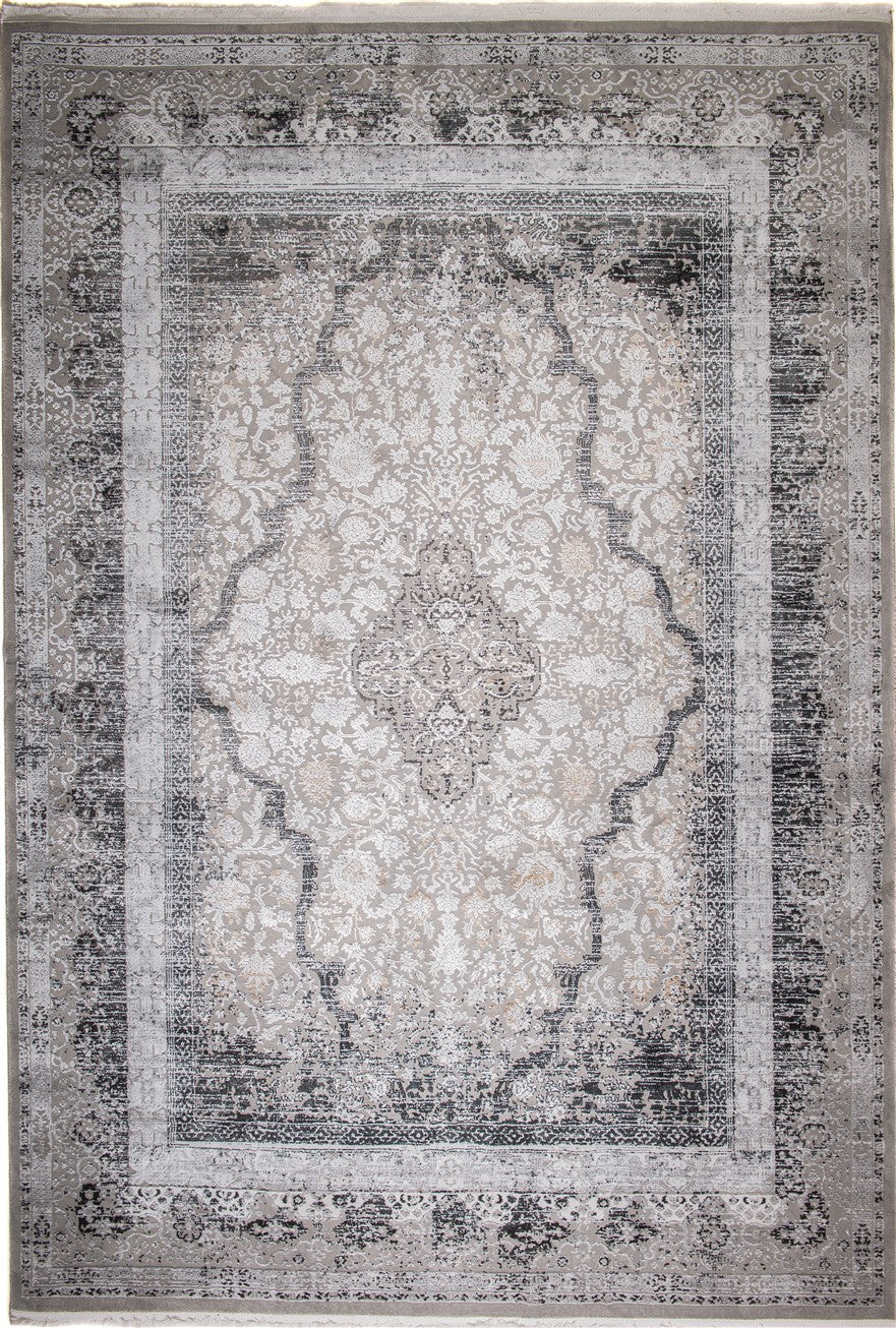 ΧΑΛΙ PEARL 1001 ANTHRACITE-GREY - 200cm x 250cm-0