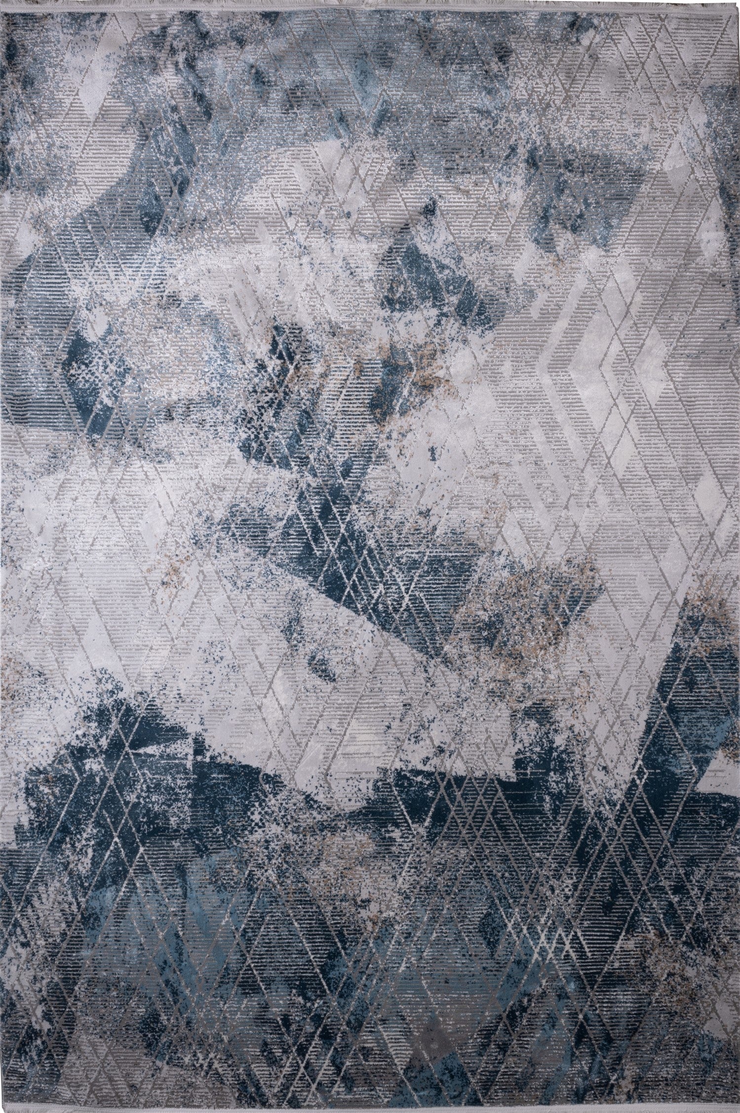 ΧΑΛΙ PEARL 2158 GREY-BLUE - 160cm x 230cm-0