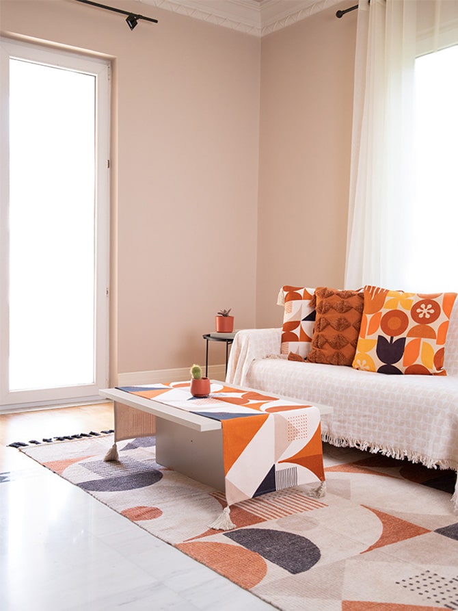 Runner Symmetry Living 45X150 Kelly