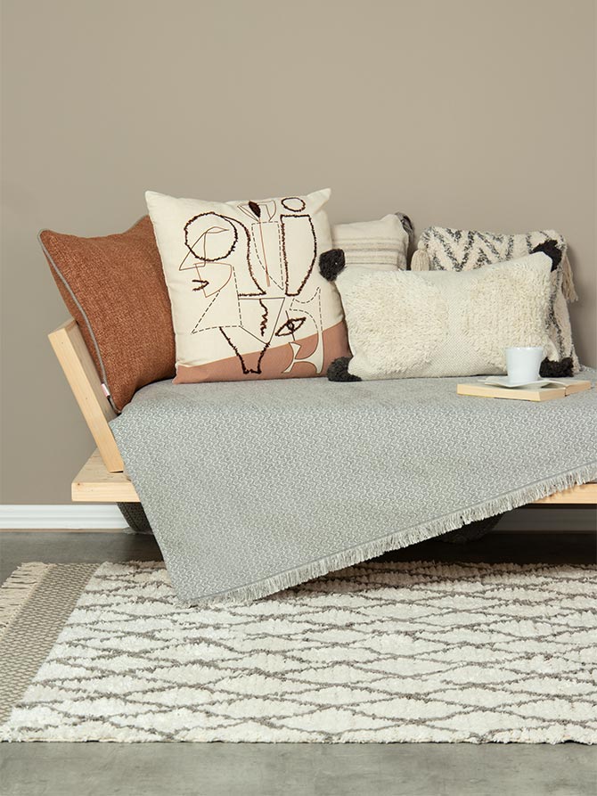 Decorative Pillow Case Symmetry Living 50X50 Josette