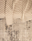 Κουβέρτα-Ριχτάρι 130Χ170 Herringbone Natural
