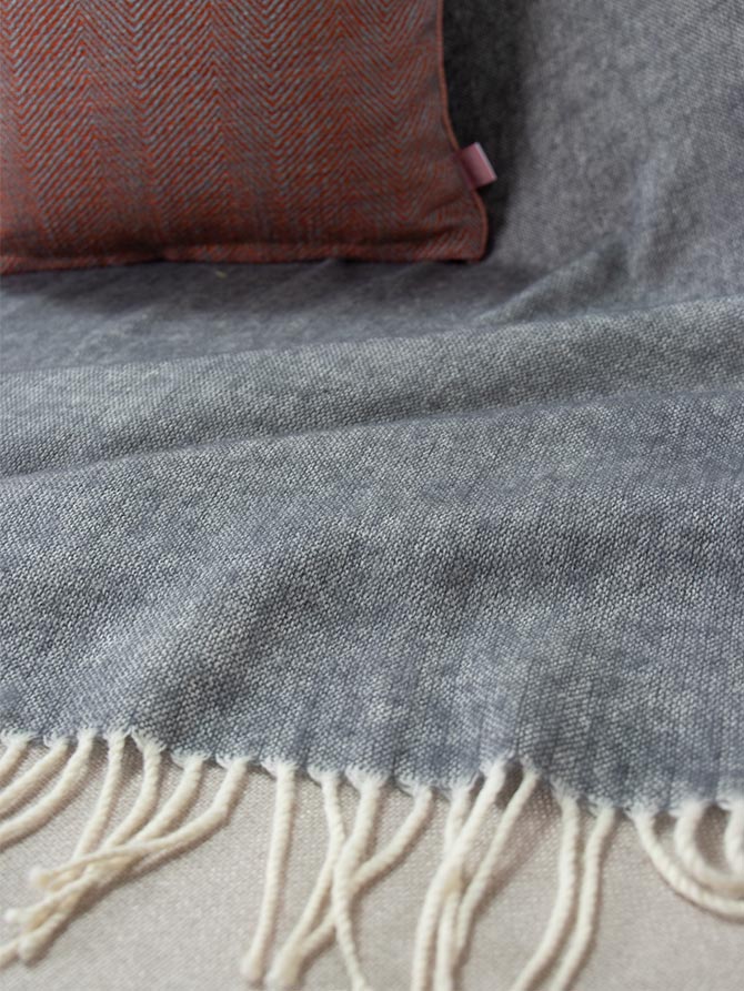 Κουβέρτα-Ριχτάρι Symmetry Living 125X165 Beed Grey