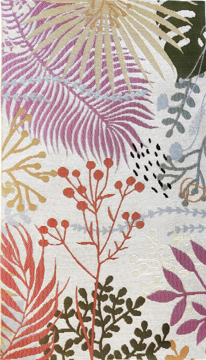 ΧΑΛΙ LEAVES 054/W - 135cm x 190cm-0