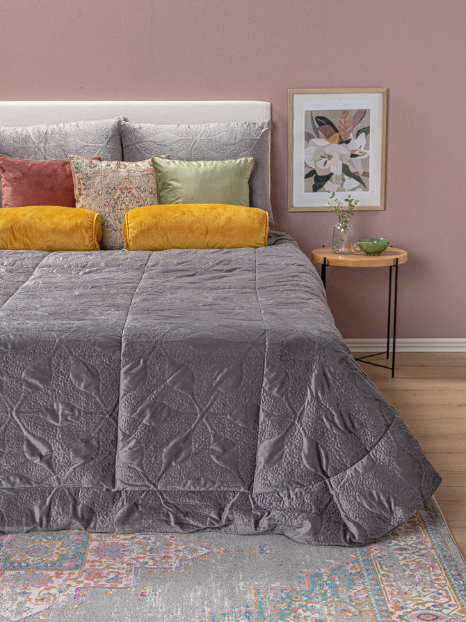 Πάπλωμα Σετ Manterol Casa 235X260 Bouti Grey