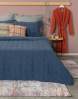 Κουβερλί Symmetry Living 220Χ240 Cairo Denim