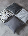 Decorative Pillow Case Symmetry Living 45X45 Stripe