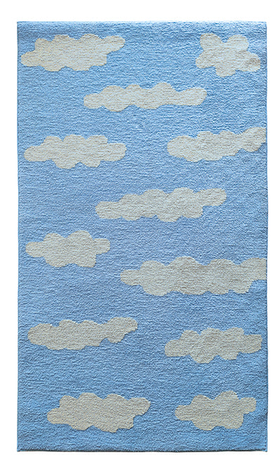 ΧΑΛΙ ΠΑΙΔΙΚΟ KIDDO CLOUDS LIGHT BLUE - 090cm x 160cm-0