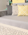 Symmetry Living California Gray Throw