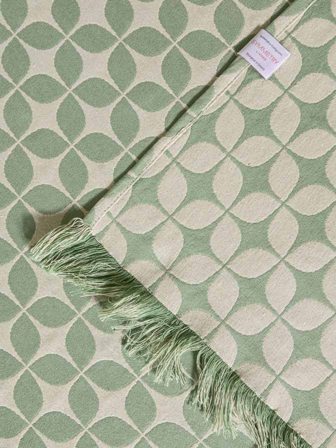 Cannes Green throw