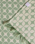 Cannes Green throw