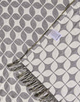 Symmetry Living Cannes Gray Throw