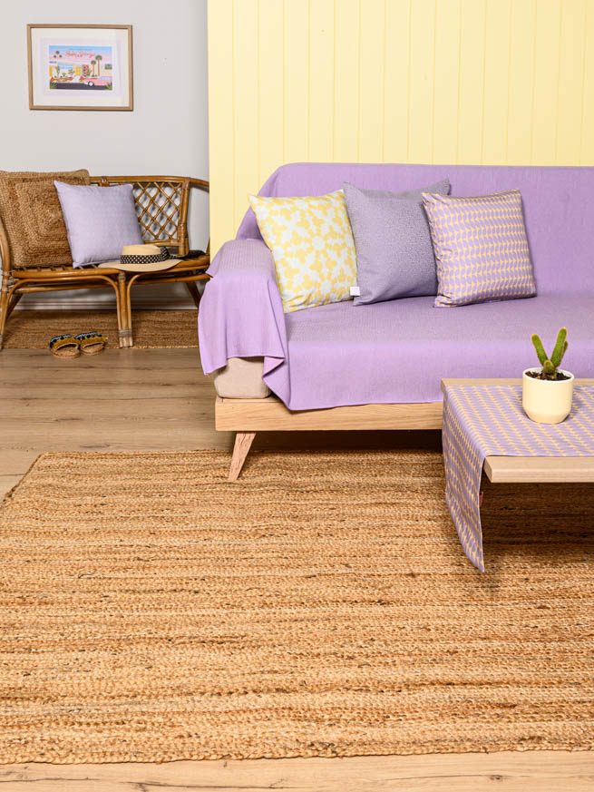 Ράνερ Τραπεζιού Symmetry Living 45x145 Audrey Lilac