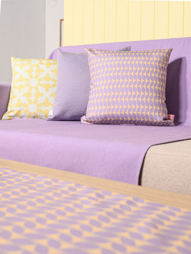 Symmetry Living California Lilac Throw