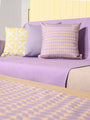 Decorative Pillow Case Symmetry Living 45X45 Audrey Lilac