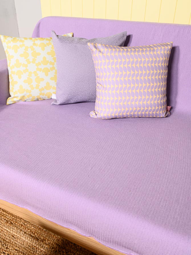 Symmetry Living California Lilac Throw