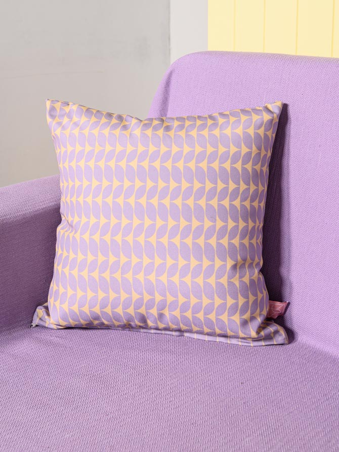Διακοσμητική Μαξιλαροθήκη Symmetry Living 45X45 Audrey Lilac