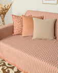 Symmetry Living Riviera Pink throw