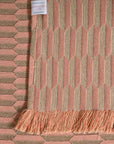 Symmetry Living Riviera Pink throw