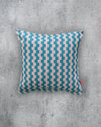 Decorative Pillow Case Symmetry Living 45X45 Quant Turquoise-Pink