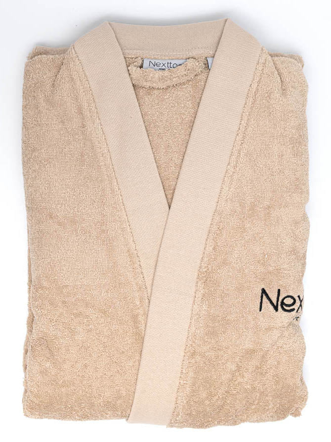 Bathrobe Nexttoo 5003 Beige