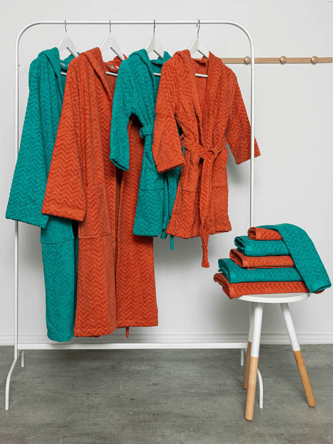 Paloma Terracotta towel