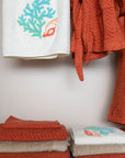 Coral towel