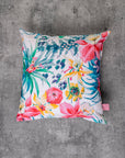 Decorative Pillow Case Symmetry Living 45X45 Guam Aqua