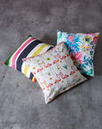 Decorative Pillow Case Symmetry Living 45X45 Guam Aqua