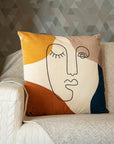 Decorative Pillow Case Symmetry Living 50x50 Portrait