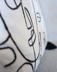 Decorative Pillow Case Symmetry Living 50x50 Faces