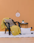 Ριχτάρι-Κουβέρτα Symmetry Living 130X170 Kharan Mustard