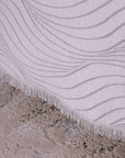 Vento Light Gray Throw