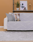 Vento Light Gray Throw