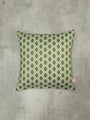 Decorative Pillow Case Symmetry Living 45X45 Border Green